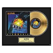 Def Leppard Pyromania Framed Gold Record
